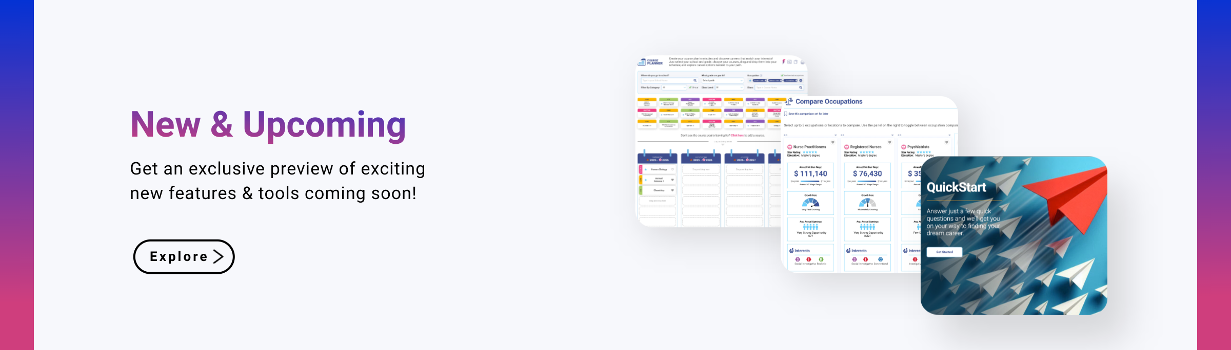 what's new page