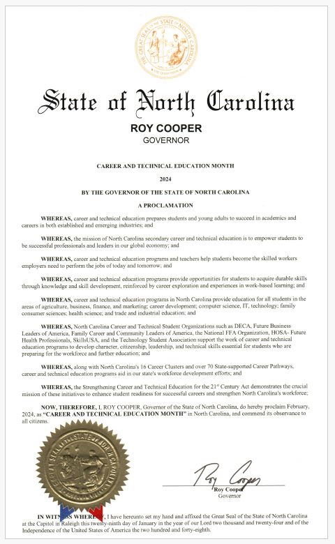 Gov Cooper Proclamation