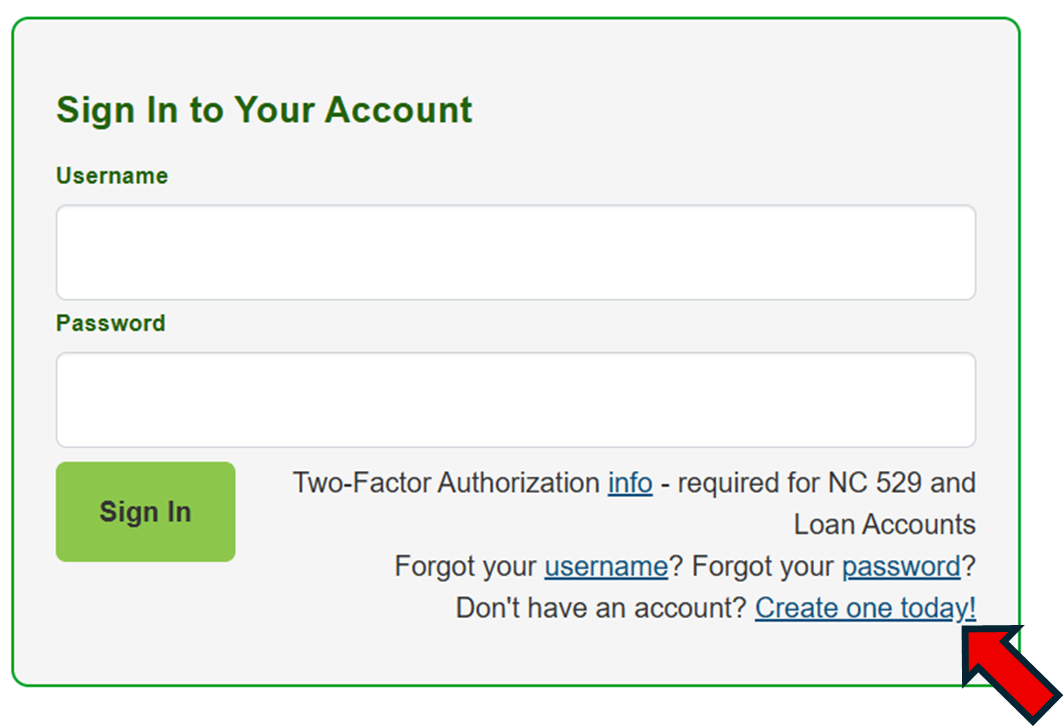 screenshot of CFNC profile page